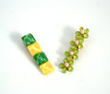 Colorful Plastic Pair Hair Clips