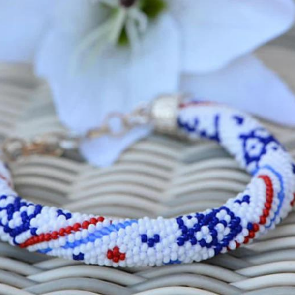 Bead Crochet Nautical Yacht Bracelet Pattern