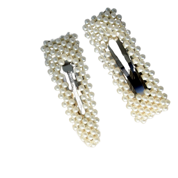 Pearls Hair Clips