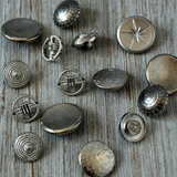 Lot of Mix Metal Vintage Buttons