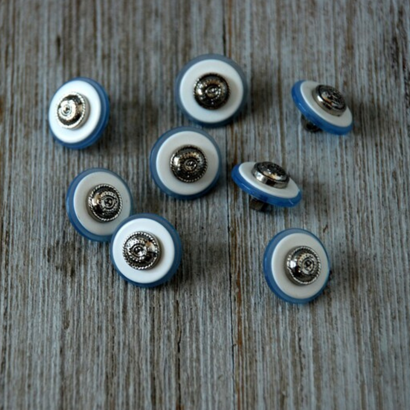 Lot of 15 mm Vintage Buttons