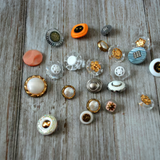 Lot of Mixed Plastic Vintage Buttons