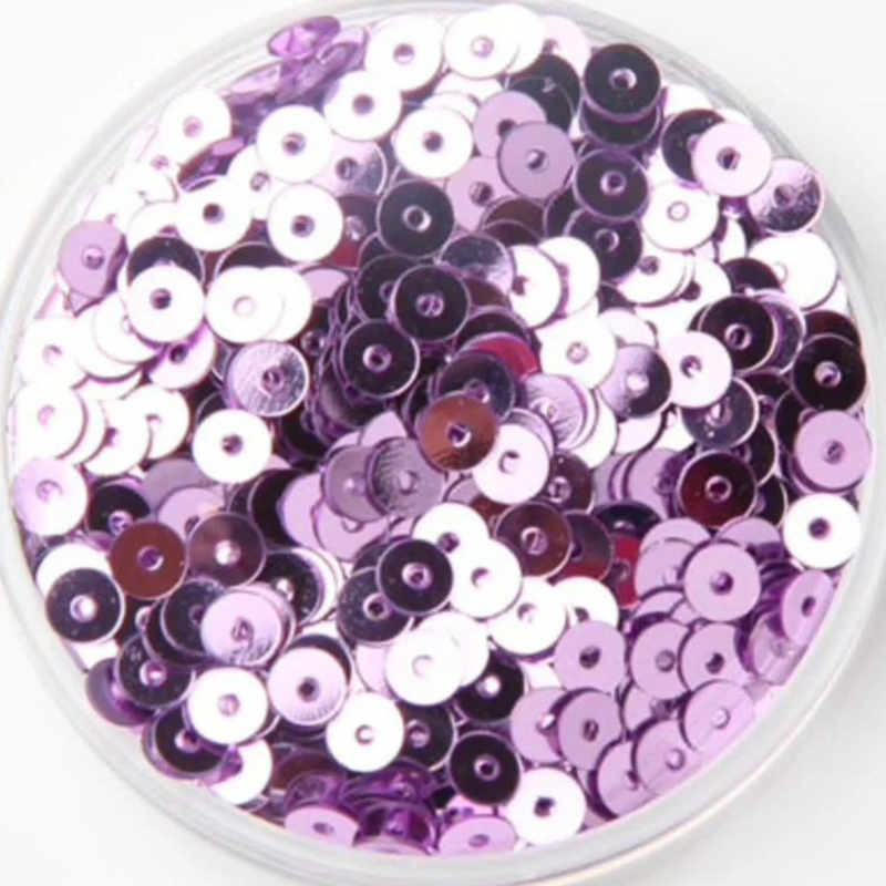 3 & 4 mm Light Purple Sequins