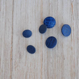 Lot of Blue Plastic Vintage Buttons