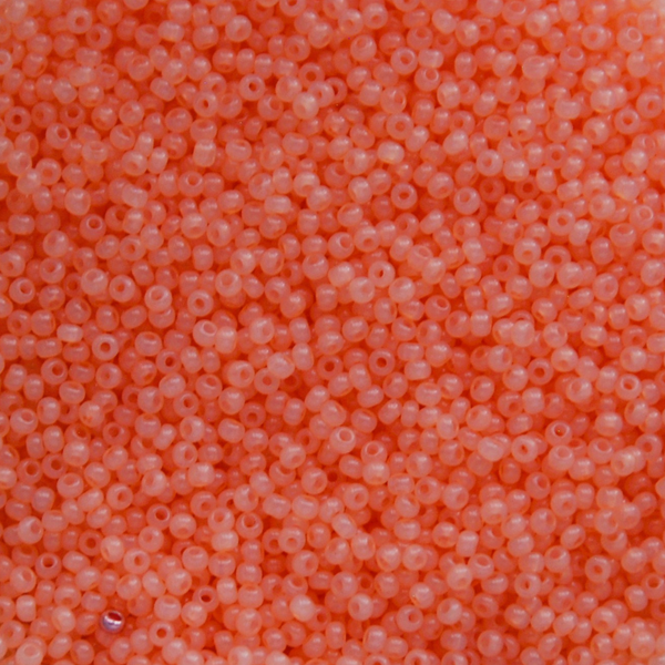 Czech Seed Beads Pearl Peach Color, 11/0