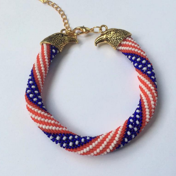 Bead Crochet Pattern 4th of July