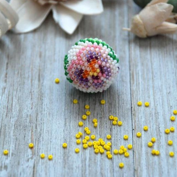 22 mm Beaded Bead Tutorial