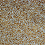 Pearl Ivory Czech Seed Beads, Size 10/0