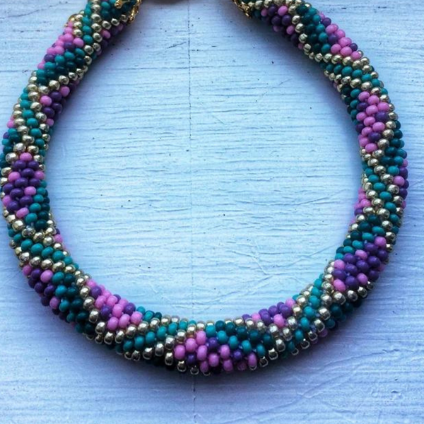 Bead Crochet Geometric Tutorial