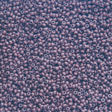 Opaque Dark Brown Matte Czech Seed Beads, Size 10/0