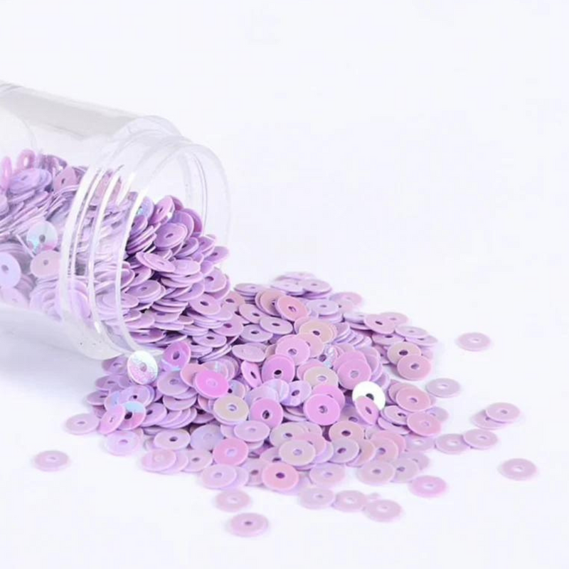 3 & 4 mm Light Purple Sequins