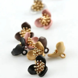 Flower Metal 15 mm Buttons