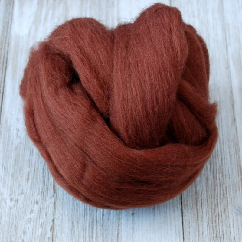 Merino Wool Roving 50 g 21 Microns