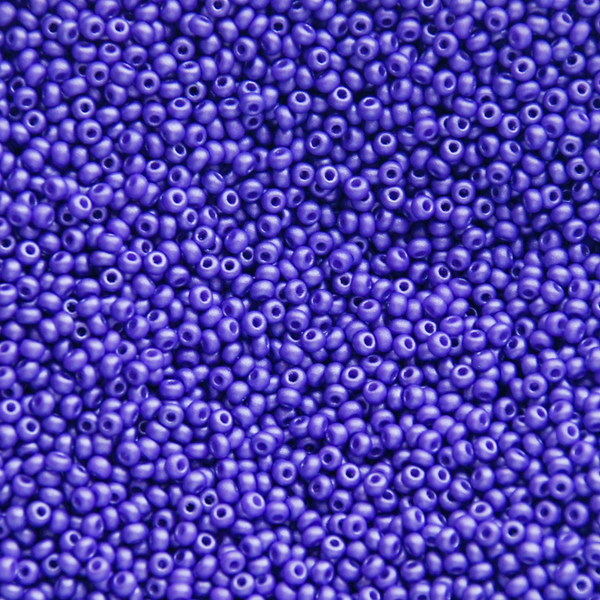 Permalux Lavender Czech Seed Beads, 10/0