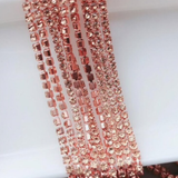 Rose Gold Metal 2 mm Chain