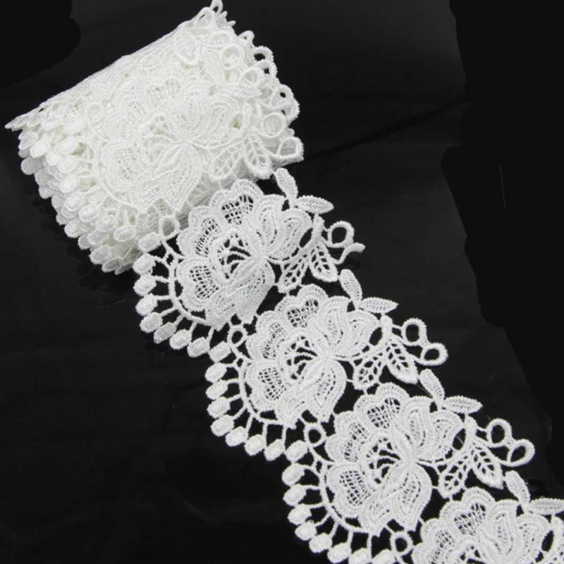 White Venice Lace Trim