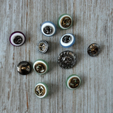 Lot of 15-20 mm Vintage Buttons