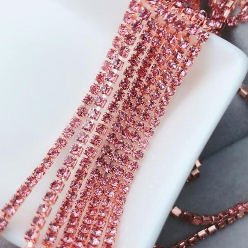 Rose Gold Metal 2 mm Chain