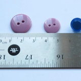 Lot of 10-15 mm Vintage Blue & Pink Buttons