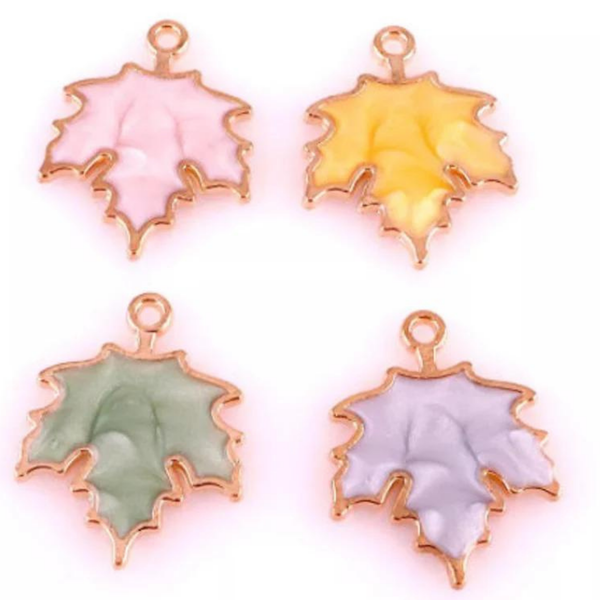 Maple Leaf Charm