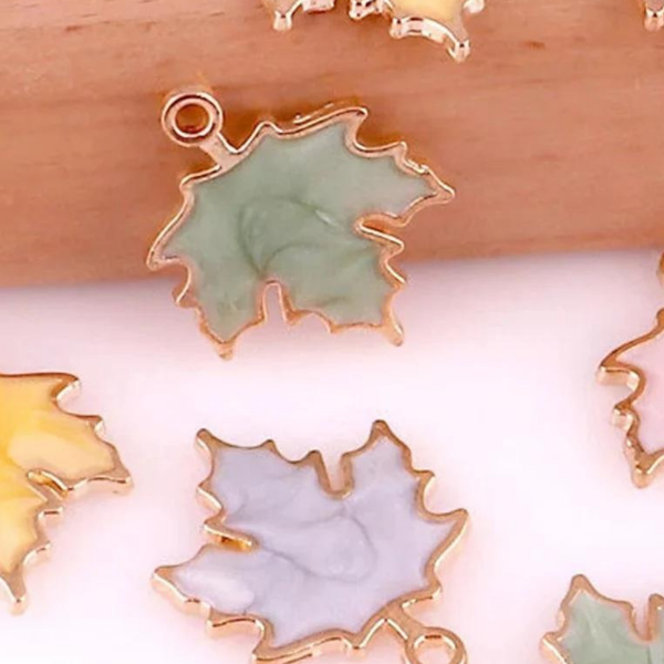 Maple Leaf Charm