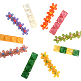 Colorful Plastic Pair Hair Clips