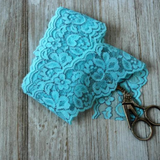 Blue Vintage Cotton Lace Trim