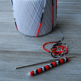 Bead Crochet Coral Snake Necklace/Bracelet Pattern