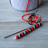 Bead Crochet Coral Snake Necklace/Bracelet Pattern