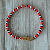 Bead Crochet Coral Snake Necklace/Bracelet Pattern