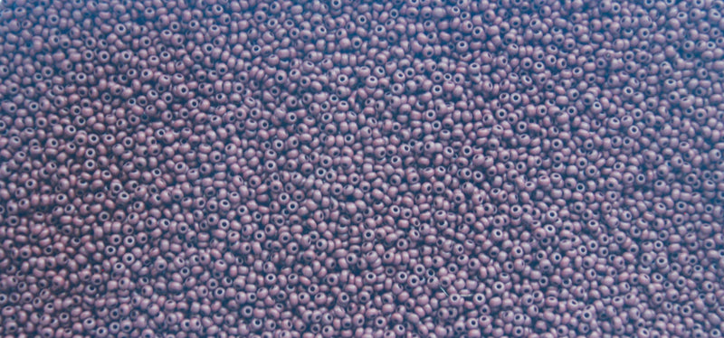 Opaque Dark Brown Matte Czech Seed Beads, Size 10/0