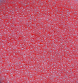 Pink Ceylon Czech Seed Beads, Size 10/0