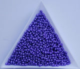 Permalux Lavender Czech Seed Beads, 10/0