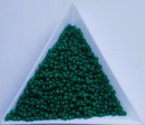 Oily Green Czech Seed Beads, 10/0 (Copy)