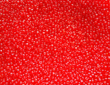 Transparent Dark Orange Luster Czech Seed Beads, 10/0