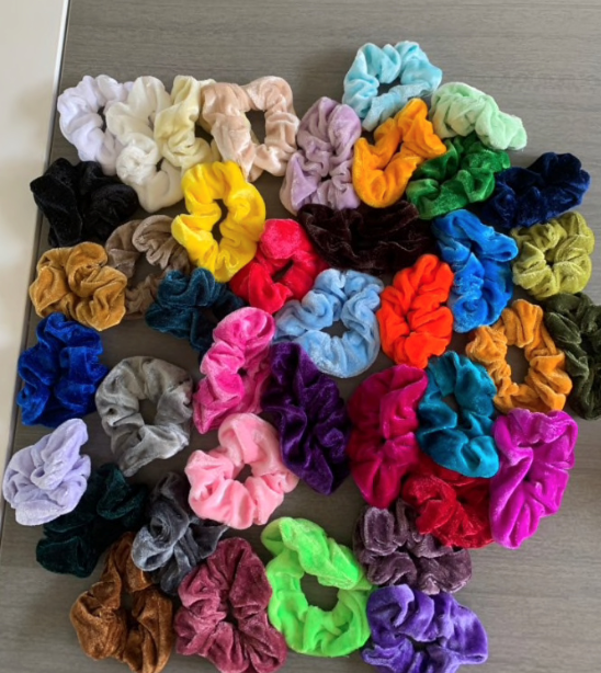 Velvet Hair Scrunchies