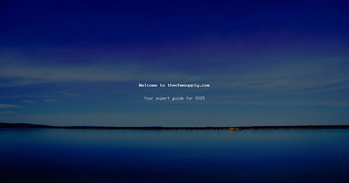 thechmsupply.com representation image